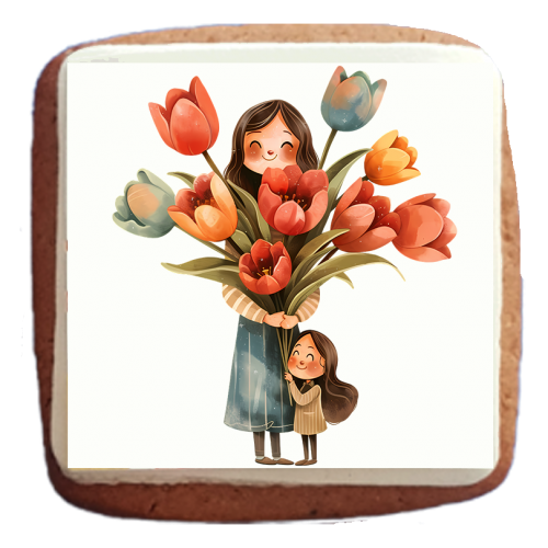 Martisor din turta mama si fiica